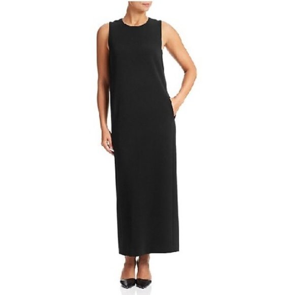 🎁 Theory Frashil Crepe Long Dress - Picture 1 of 10